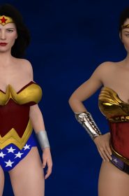 My Three Versions of Wonder Woman (1)