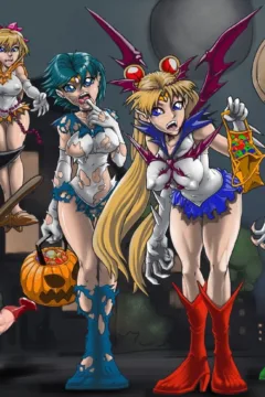 Sailor Jupiter Attacked 008