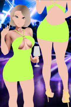 gwen at the party030