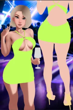 gwen at the party031