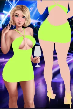 gwen at the party034