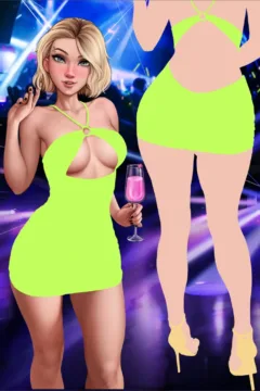 gwen at the party036