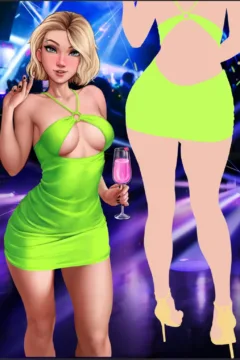 gwen at the party037