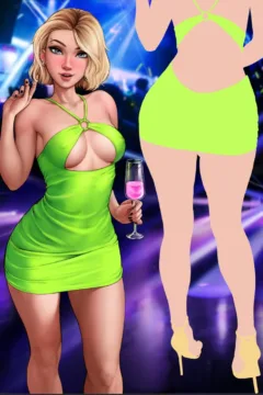 gwen at the party038