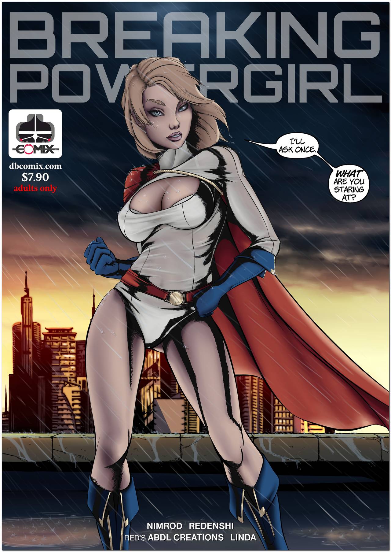 Power Girl Bondage Porn - DBComix] Breaking Powergirl â€¢ Free Porn Comics