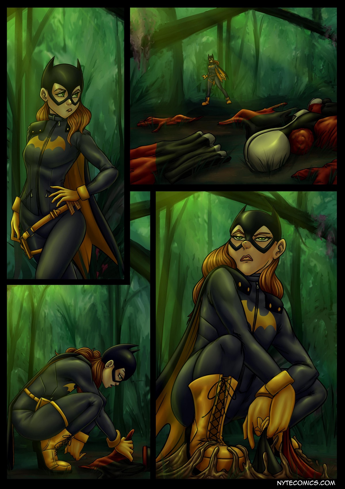 Nyte - Batgirl - In Memoriam of One Harley Quinn â€¢ Free Porn Comics