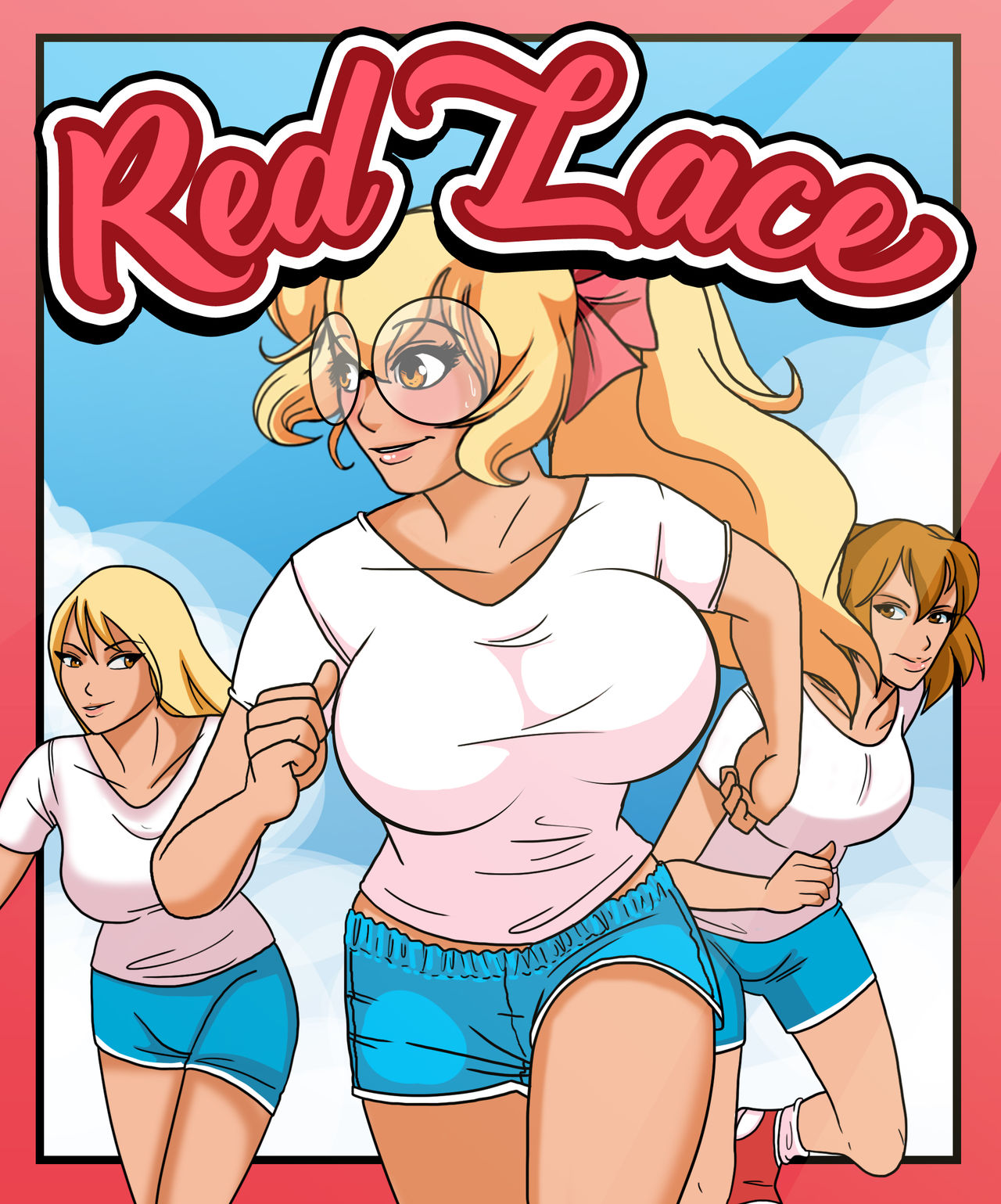 Red Lace Naked - Pinkandpeachy - Red Lace â€¢ Free Porn Comics