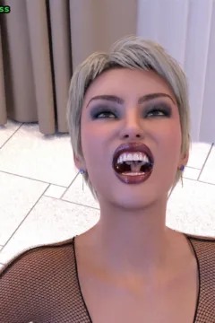 Sexy Blonde and Her Meal (12)