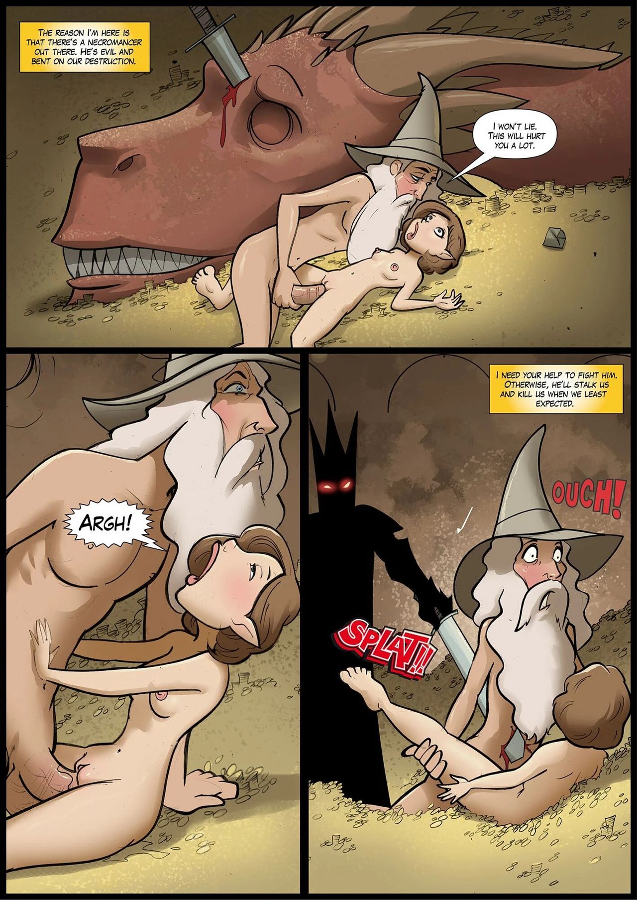 JKRComix - The Habit 3 (The Lord Of The Rings) • Free Porn Comics