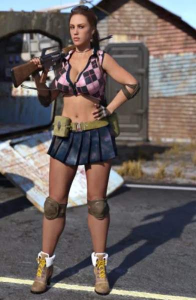 Xalylnne Blackblade - Shotgun warrior