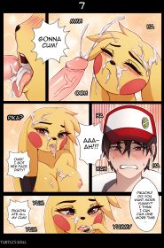 Trainer Red with Pikachu007