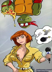 [Bad Spider] April's Pizza delivery (Teenage Mutant Ninja Turtles)