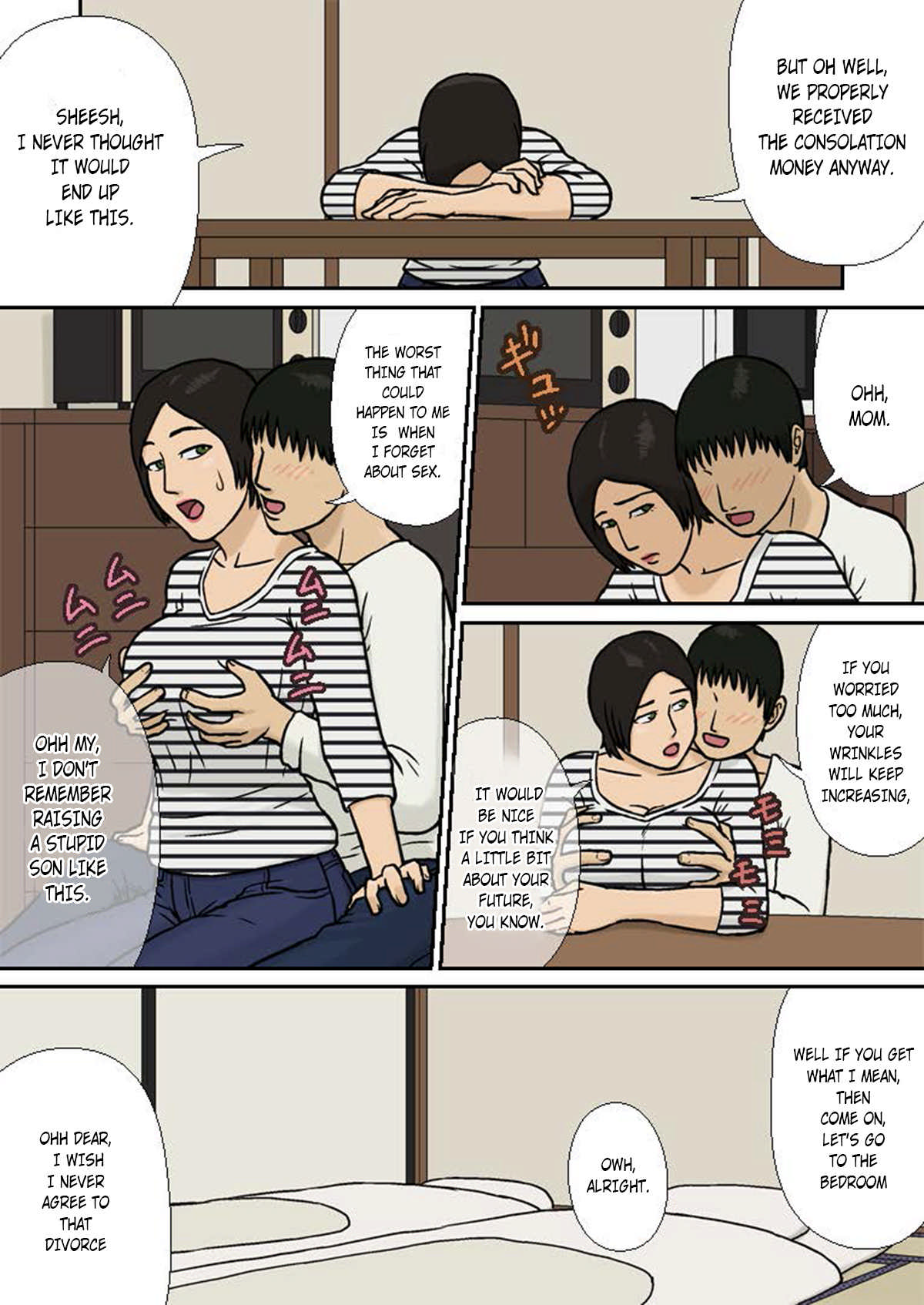 Mom Is Too Horny To Realise She is Cheating With Her Son • Free Porn Comics image