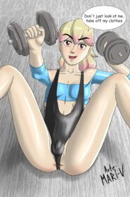 Jessy at the Gym 004