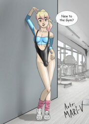 Jessy at the Gym (Mari-V)