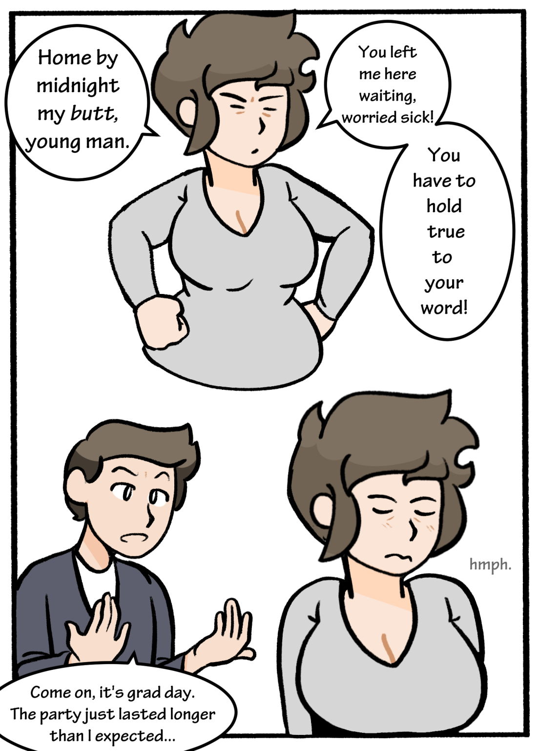 Wincest 5 - Graduation Day With Mom • Free Porn Comics