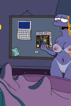 Chocolate cake, GameBoy and Marge (19)