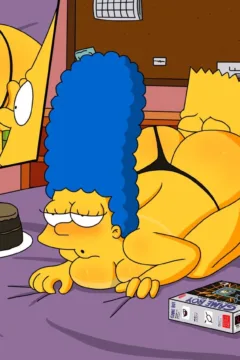 Chocolate cake, GameBoy and Marge (8)