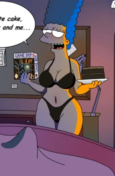 GKG - Chocolate cake, GameBoy and Marge