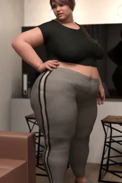 Goth BBW To Blonde (4)