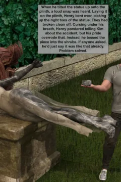 Henry And The Statue (3)