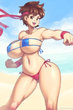 Street Fighter Beach Special014