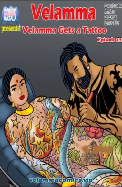 Velamma 122 - Velamma Gets a Tatoo