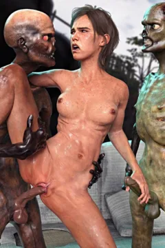 Ellie fucked by Zombie (4)