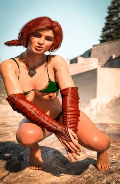 Lustie3d - Triss On The Bluff