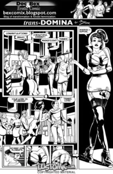 Lustomic -Trans-Domina 1 - Monochrome