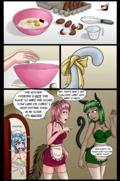 Maid vs Chef Fight 003