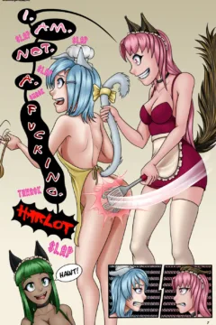 Maid vs Chef Fight 009