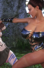 Cavegirl Zoey Vs Warrior Krissy (8)