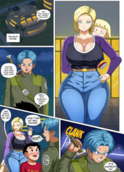 PinkPawg - Android 18 and Trunks (Dragon Ball super)