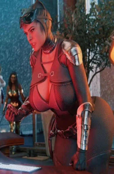 Rigid3D - Gotham Threesome - DC Injustice