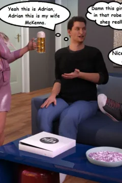 Husband Watching His Wife Get Monster Cocked (2)