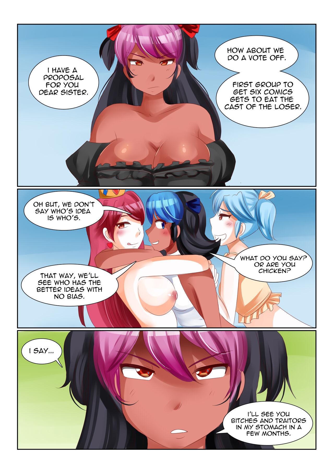 Kinky Kawaii Club vs Cruel Crude Krew [Saint Tail] • Free Porn Comics