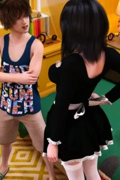 Maid Caught Me And Mom (29)