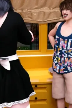 Maid Caught Me And Mom (9)