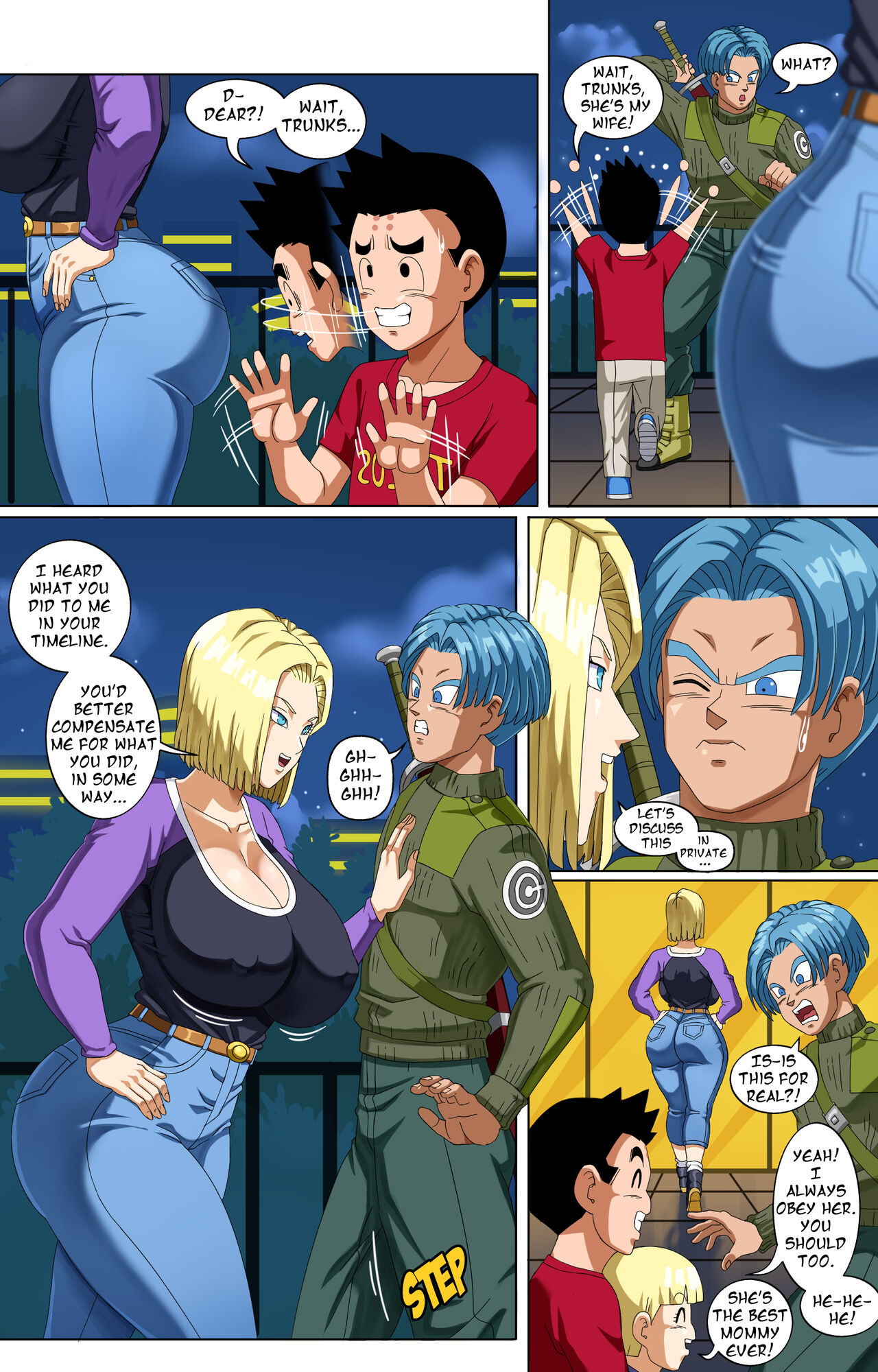 Pink Pawg - Meeting Android 18 Yet Again (Dragon Ball Super) â€¢ Free Porn  Comics
