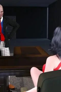 Office MILF Boss Punishes Her Employee (34)