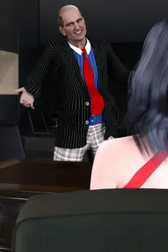 Office MILF Boss Punishes Her Employee (39)