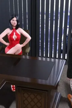 Office MILF Boss Punishes Her Employee (42)