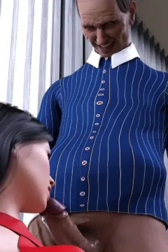 Office MILF Boss Punishes Her Employee (71)