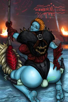 Drax meets Lady Cockbender 004