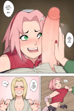 Tsunade Teaches Sakura A Hard Lesson004