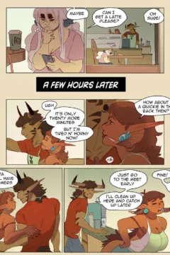 Modern AU – Kaede and Kor (4)