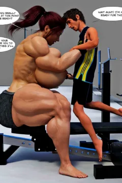 My Muscular Aunt (13)