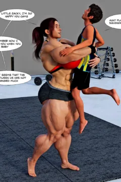 My Muscular Aunt (4)