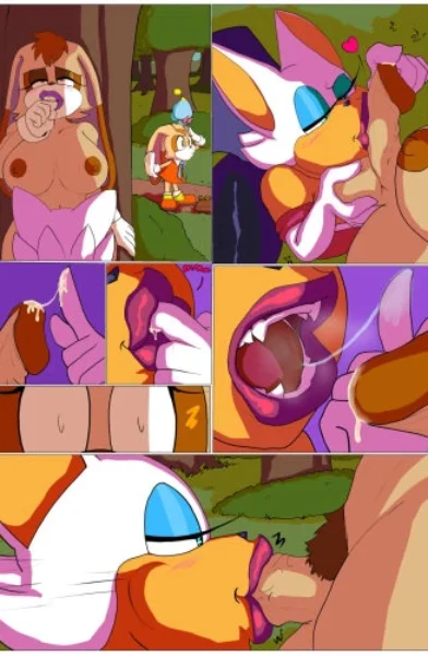 NekoMajin - Rouge X Vanilla (Sonic)